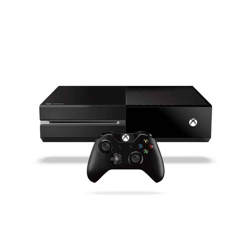 Microsoft Xbox One Original 500GB Gaming Console Black Headset With Mortal Kombat X Game BOLT AXTION Bundle Like New