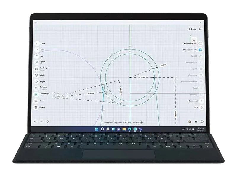 Microsoft Surface Pro 8 Tablet, 13", 8 GB, 512 GB SSD, Windows 11, Graphite