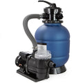 13" inch Sand Filter 4 Way Valve with 3/4HP Pool Pump Above Ground Pool with Stand Set
