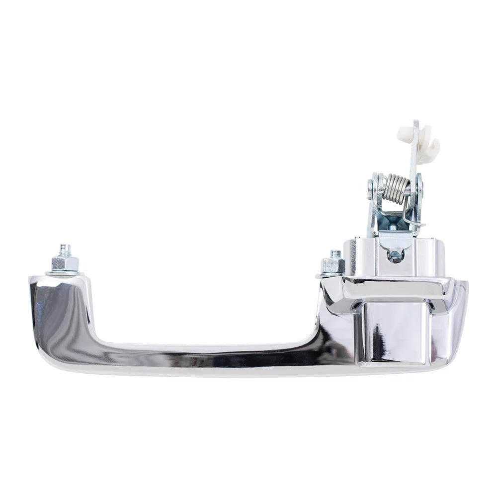 Brock Replacement Passengers Outside Exterior Front Rear Chrome Door Handle Matching with Pickup Truck SUV Van 55075648 Fits select: 1991-1993 DODGE D-SERIES D200/D250