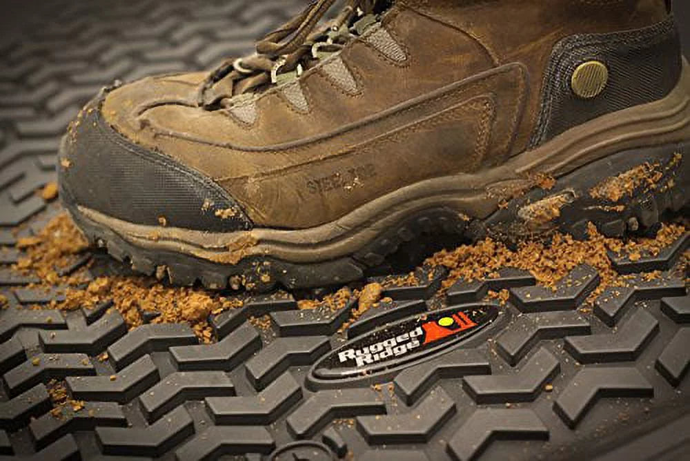 Rugged Ridge by RealTruck | Floor Liner, Rear | 12950.10 | Matching with 1997-2006 Jeep Wrangler TJ/LJ