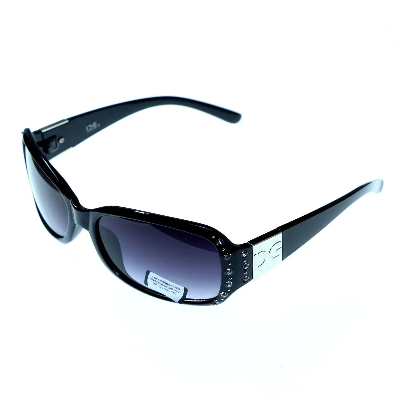 Mi Amore UV protection Shatter Strong Poly carbonate Goggle-Sunglasses Black Frame & Purple Lens