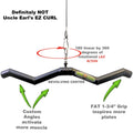 LPG Muscle Hog Legs SUB PRIMAL 1-3/4" Fat Triceps / Biceps Bar Cable Attachment