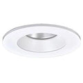 Halo TL402WHS 4 Inch LED Regressed Flat Lens Matte White Reflector Trim Round Solite