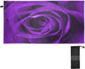 Bestwell Purple Rose Beach Towel - Lightweight Compact Oversized Travel Towels - Super Absorbent Quick Dry Towel for Swimming Camping Holiday（278）