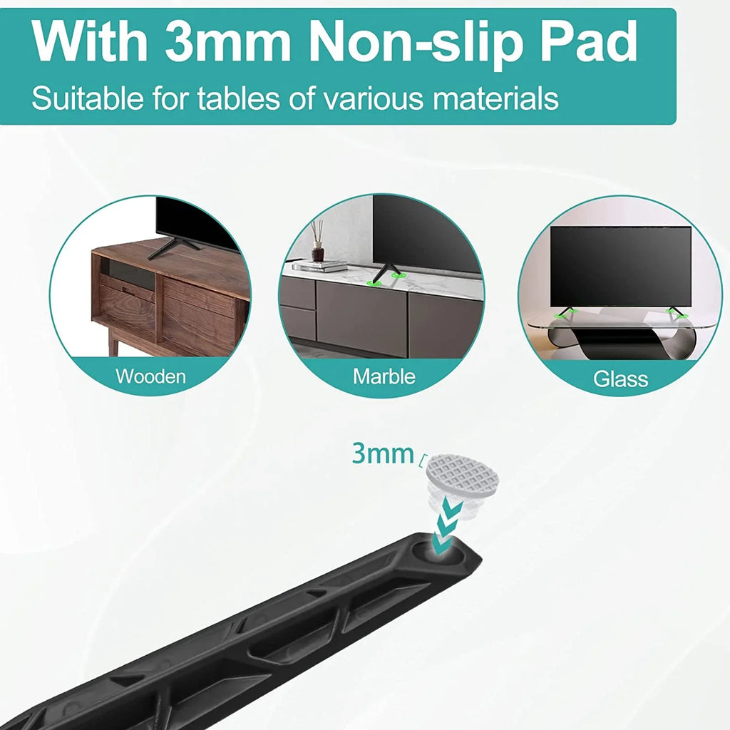 Base Stand for Vizio TV Legs, for Vizio 50 inch Smart TV, for Vizio D50X-G9 V505-H9 M506X-H9 V505-H19 V505-G9, Base