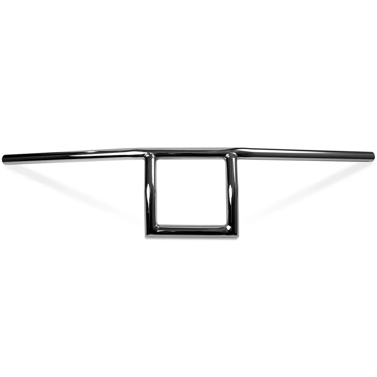 Krator Motorcycle Handlebar 1" Chrome Box Window Attack Style Matching with Yamaha FZR 400 600 750 1000