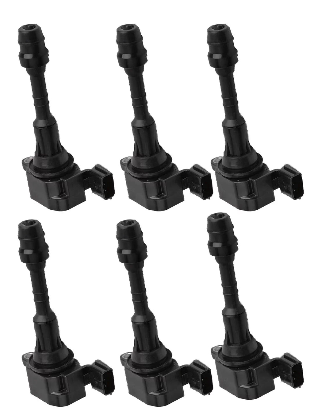 Set of 6 ISA Ignition Coils Suitable with 2002-2017 Nissan Frontier NV1500 NV2500 NV3500 Pathfinder Quest Xterra & Infiniti I35 QX4 3.5L V6 Replacement for 33400-82Z10 UF349