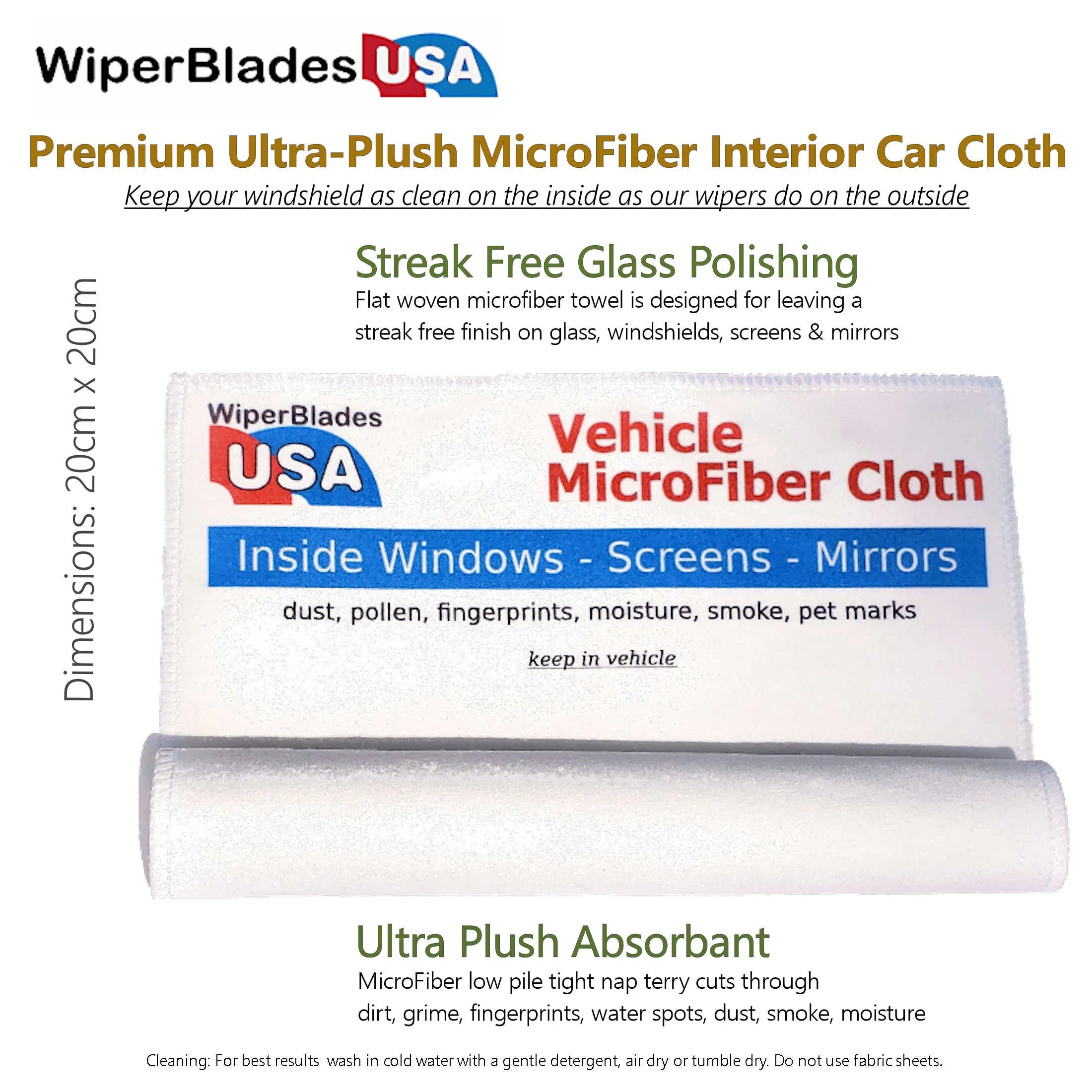 Performance Beam Wipers (Set of 2) Suitable with 2004 Kia Spectra