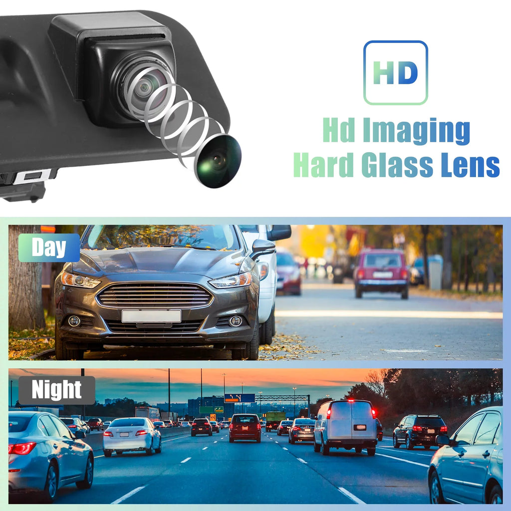 Rear View Back Up Camera Waterproof 95760-E6201 for Hyundai Sonata 2015-2017 Plastic Metal Black