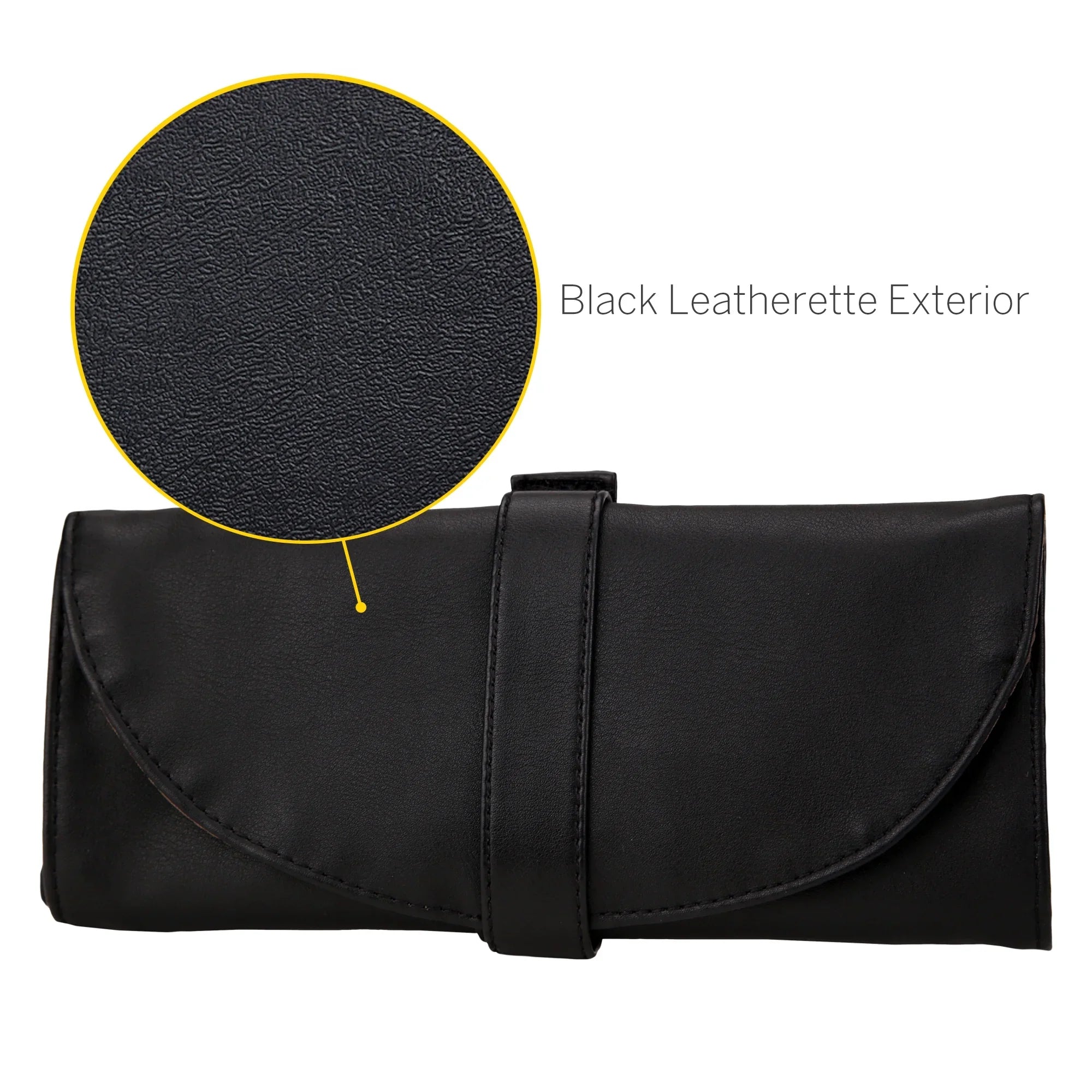 Bdellium Tools Professional Makeup Maestro Series The Key Essential 10pc. Brush Set with Roll-Up Pouch