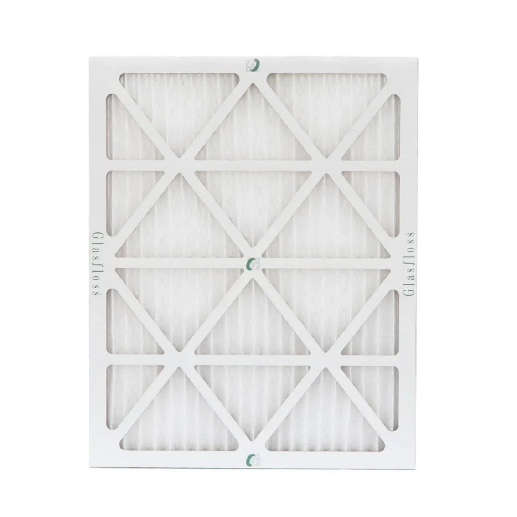 20x22x1 MERV 10 Pleated HVAC Air Filters by Glasfloss. ( Quantity 5 ) Exact Size: 19-1/2 x 21-7/8 x 7/8