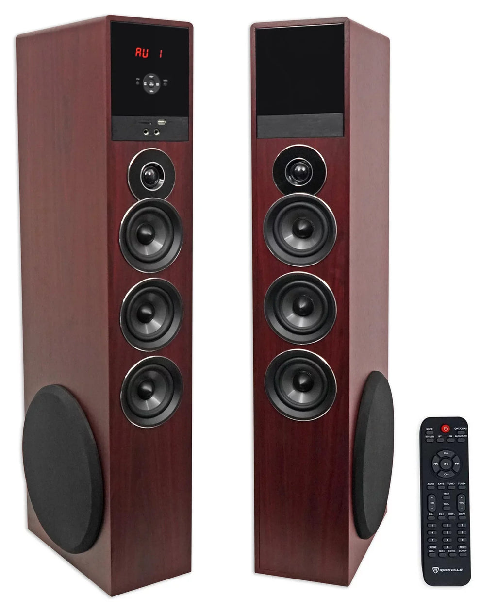 Tower Speaker Home Theater System w/Sub For LG SK8000 Television TV-Wood