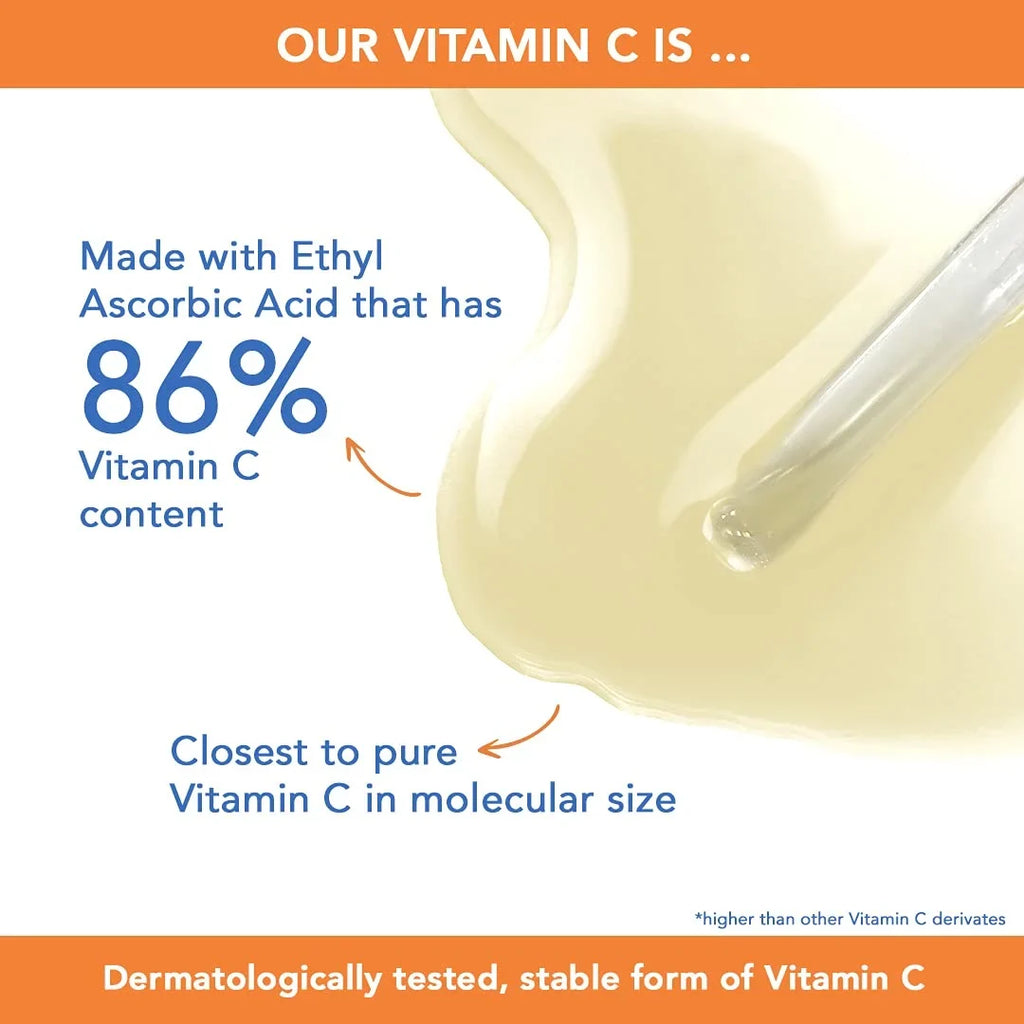 The Moms Co. Natural Advanced Face Serum With Vitamin C For A Naturally Brighter And Even Toned Skin L 20 Percent Vitamin C L 20 Ml