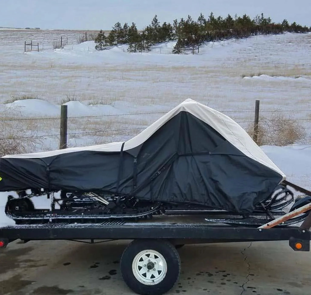 600D Snowmobile Travel and Storage Protection Suitable for 2004-2004 Model Year Ski Doo Bombardier GSX SPORT 2 UP 600 Sleds. Slush and Mud Protection
