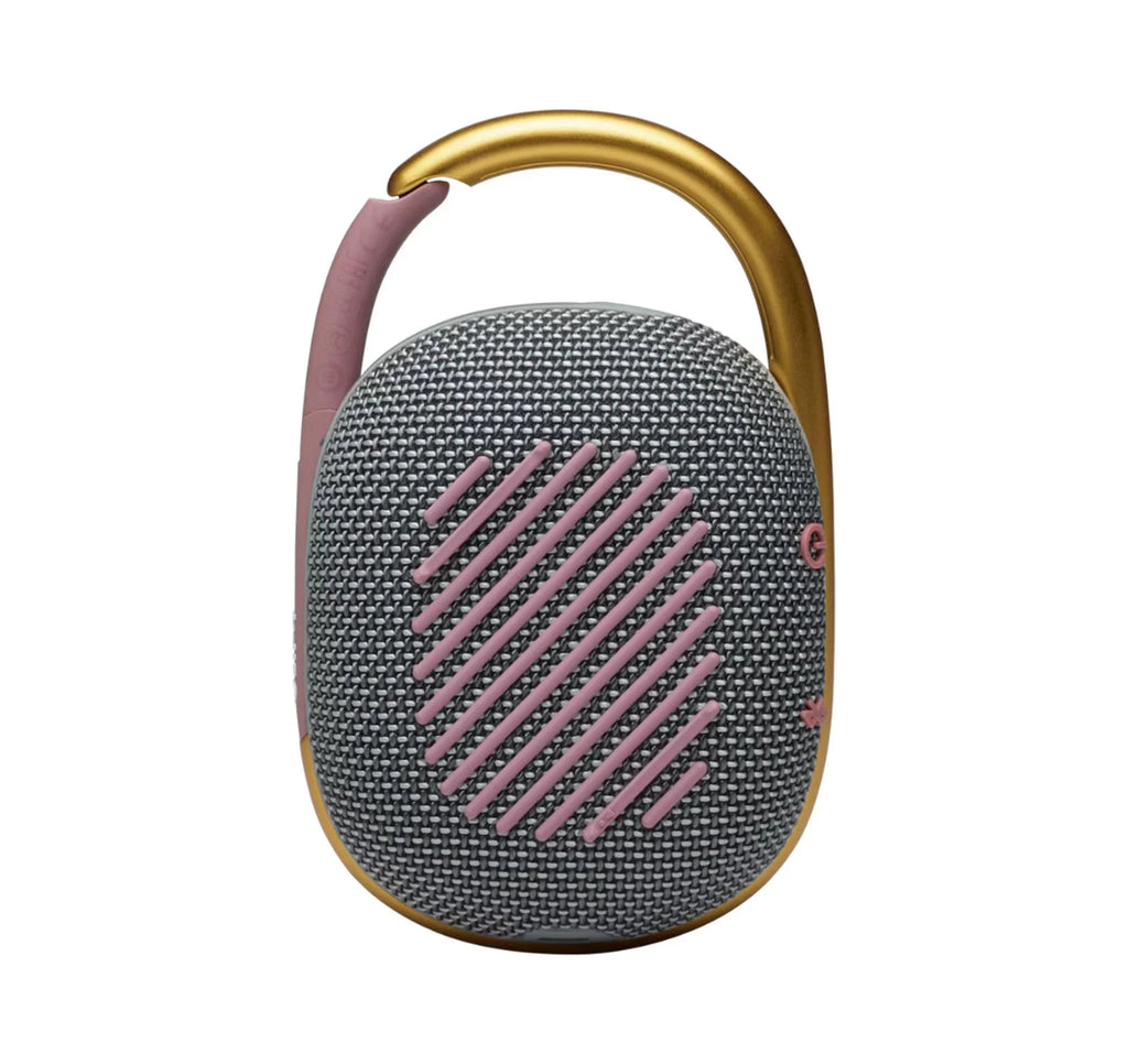 Pre-Owned JBL Clip 4 Gray Portable Bluetooth Speaker (Like New)