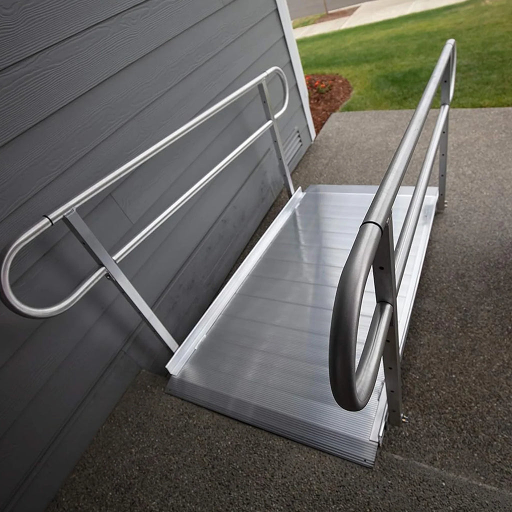 EZ-ACCESS GATEWAY 3G 5 Foot Portable Wheelchair Ramp w/2 Line Handrails