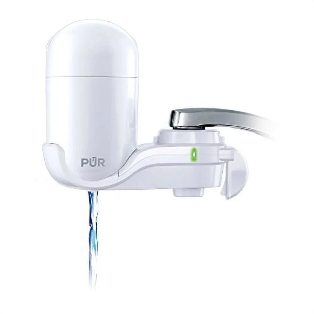 PUR FM-3333 Classic Vertical Water Filtration Faucet Mount, White