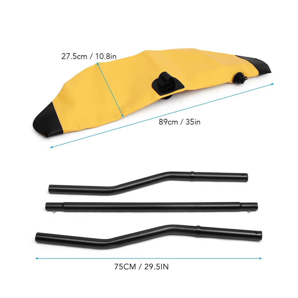 Spirastell Kayak Craft Float Stabilizer Float With Sidekick With Sidekick Arms Rod Vessel Float Sidekick Arms Rod Pvc Inflatable Float With Float Stabilizer Kit Tuyya Zdhf Eryue Qisuo Huiop