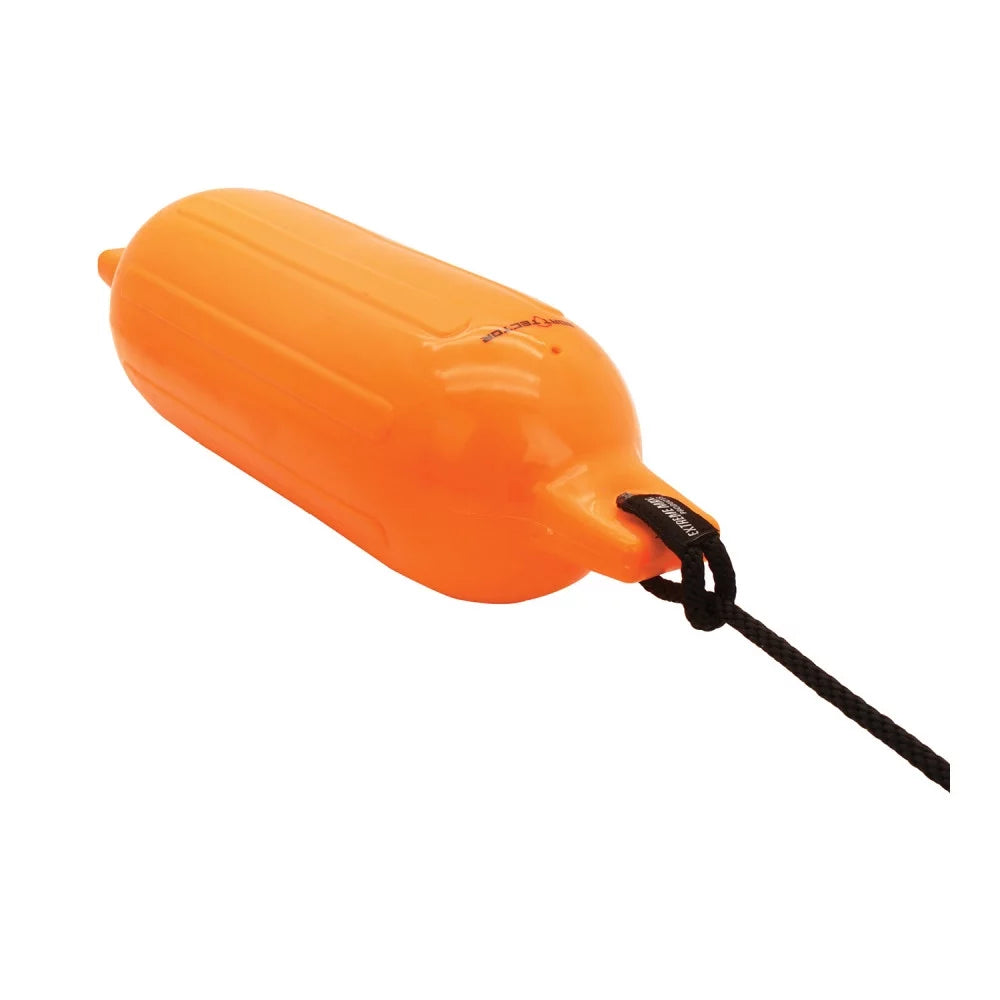 Extreme Max 3006.7581 Craft Inflatable Fender Value 2-Pack - 4.5" x 16", Neon Orange