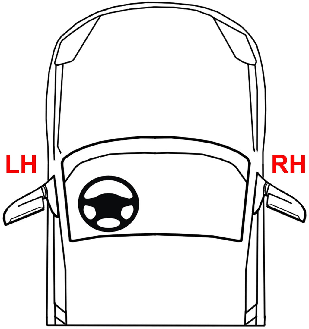 Mirror Suitable With 2009-2014 Honda Fit Right Passenger Side Paintable Kool-Vue