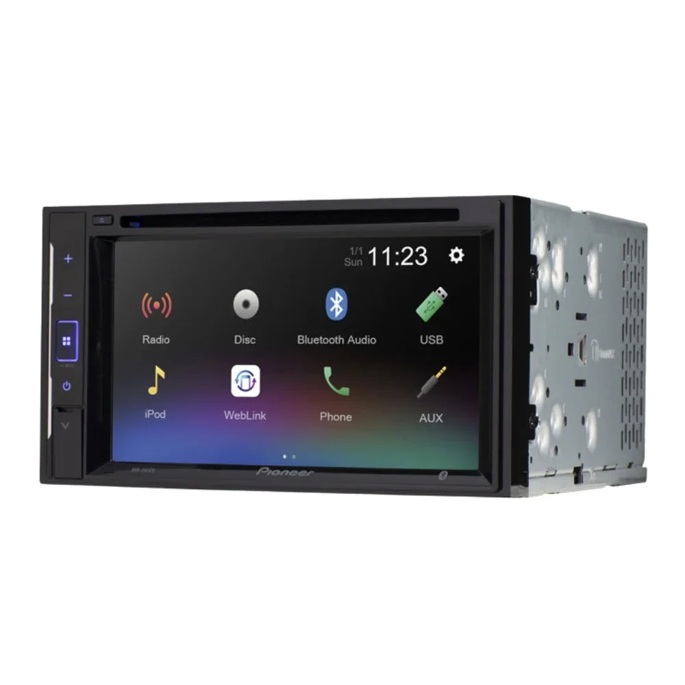 KIT4976 Bundle for Volkswagen Passat 1998-1999 W/ Pioneer AVH-241EX Double DIN Car Stereo with Bluetooth/Backup Camera/Installation Kit/in-Dash DVD/CD AM/FM 6.2" Touchscreen Digital Media Receiver