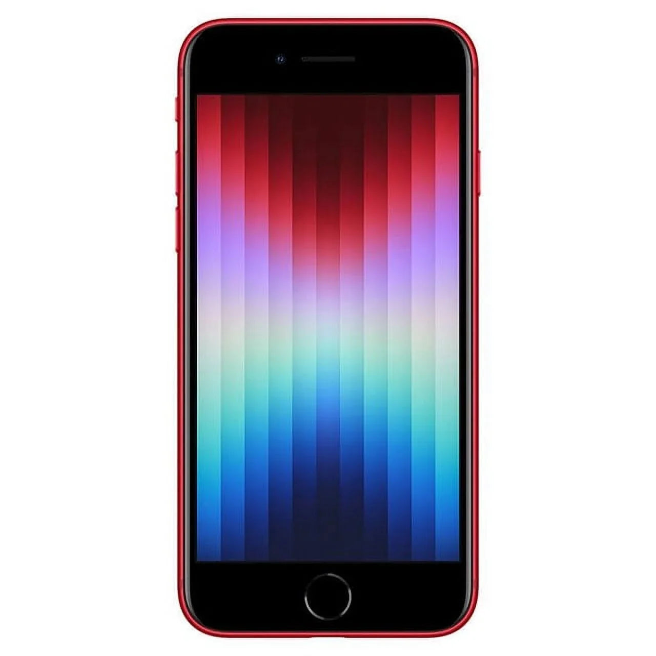 Restored Apple iPhone SE (3rd Gen) A2595 (Fully Unlocked) 128GB Red (Refurbished)
