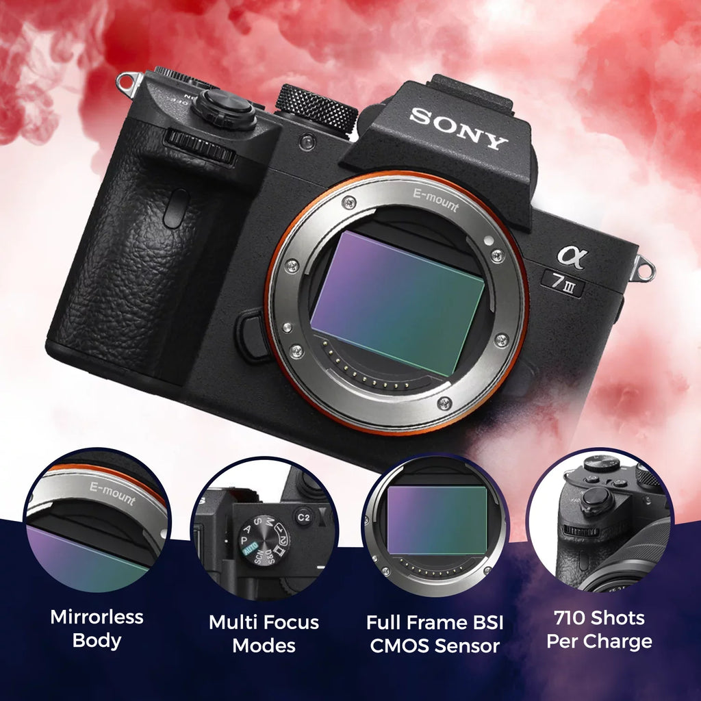 Sony Alpha a7 III Mirrorless Digital Camera (Body Only)