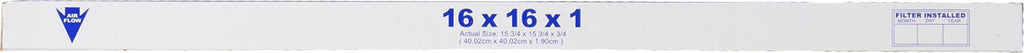 16x16x1 Nordic Pure Tru Mini Pleat MERV 11 AC Furnace Air Filters 12 Pack