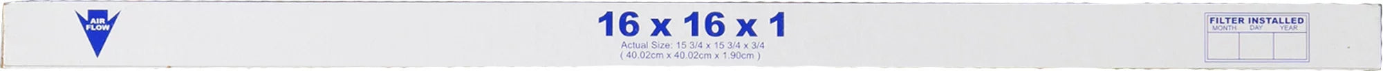 16x16x1 Nordic Pure Tru Mini Pleat MERV 11 AC Furnace Air Filters 12 Pack