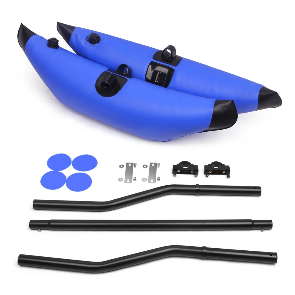 Aibecy Kayak Float,Inflatable Float With Float Stabilizer Kit Float With Sidekick Arms Rod Watercraft Pvc Inflatable Float With Sidekick Arms Sidekick Arms Rod Vessel Float Stabilizer Rod Ship Float Eryue