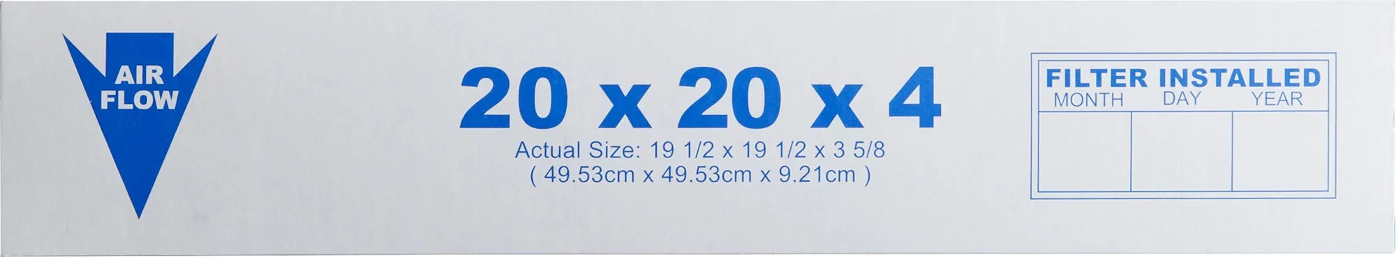Nordic Pure 20x20x4 (3 5/8) Pleated MERV 10 Air Filters 6 Pack