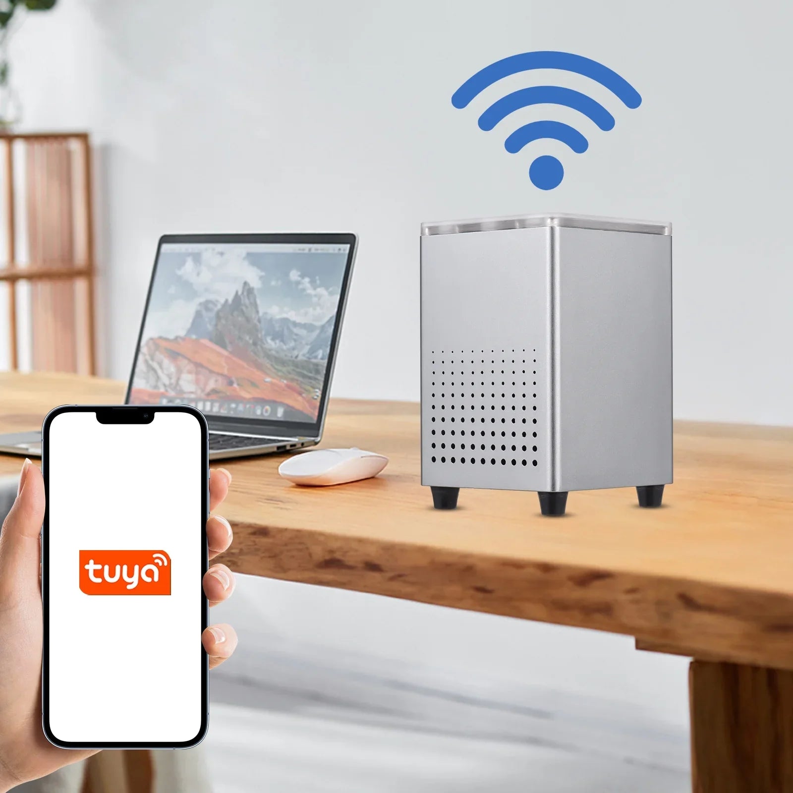 Tomshine Radon Detector with APP, Quick and Sensitive Detection, Professional Smart Radon