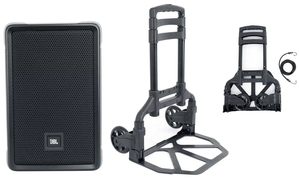 JBL IRX108BT 8" 1000w Powered DJ Portable PA Speaker w/ Bluetooth + Hand Truck