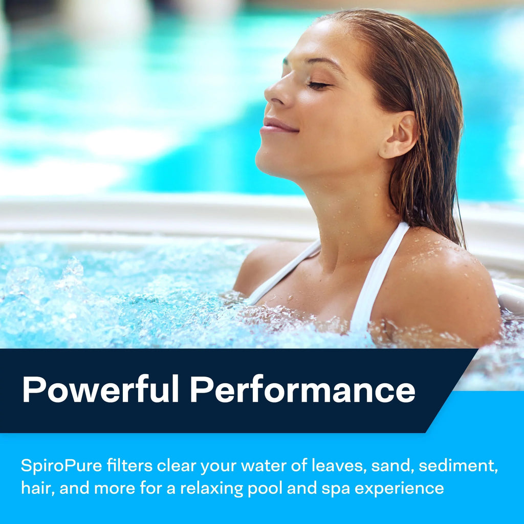 SpiroPure Replacement for Bullfrog Spa Filter PBF36 Wellspring 10-2870 Pleatco PBF36-M Unicel 8CH-951 Bullfrog 35 Hot Tub Spa Pool Cartridge (SAE Long Thread Version)