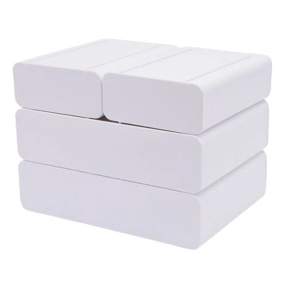 Stackable Storage Box With 4*Drawer Desk Organizer Storage Container Neat Large