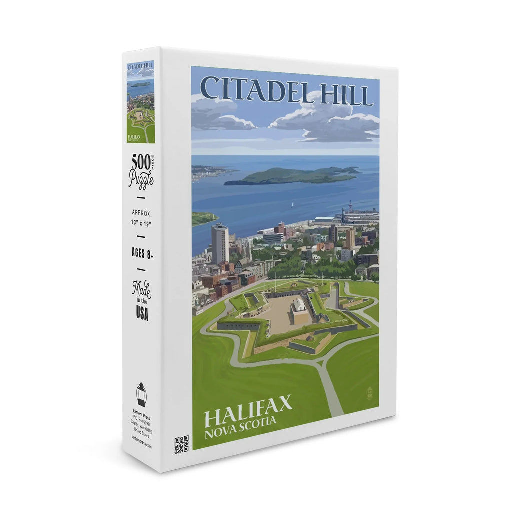 Halifax, Nova Scotia, Citadel Hill (19x27 inches, Premium 500 Piece Jigsaw Puzzle for Adults and Family, Made in USA)