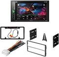 KIT4747 Bundle for 2002-2005 Ford Explorer 2 Door W/ Pioneer AVH-241EX Double DIN Car Stereo with Bluetooth/Backup Camera/Installation Kit/in-Dash DVD/CD AM/FM 6.2" Touchscreen Digital Media Receiver