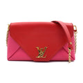 Pre-Owned LOUIS VUITTON Louis Vuitton love note shoulder bag M54501 leather red pink chain gold hardware (Good)