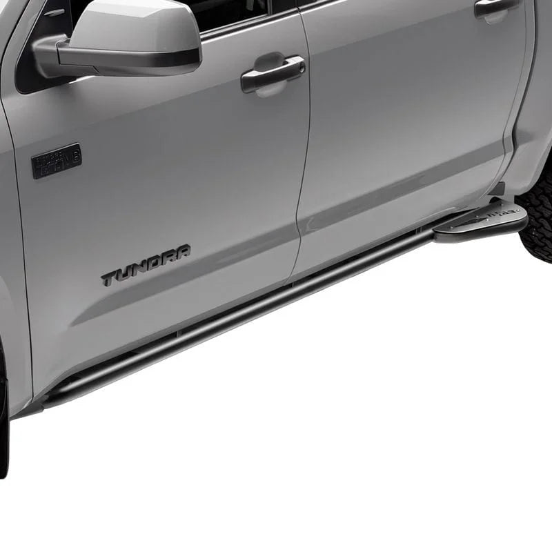 N-Fab by RealTruck Rkr Rails | Textured Black | T074Rkrccr | Matching with 2007-2021 Toyota Tundra Crewmax All Beds, SRW Gas