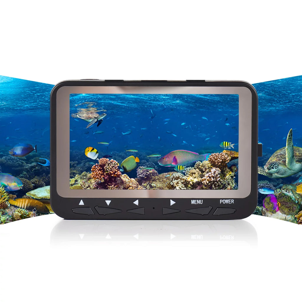 Dcenta 15M/30M 1200TVL Underwater Fishing Camera Fish Finder 4.3'' LCD 8PCS IR LED Night Vision Camera for Ice Ship Fishing