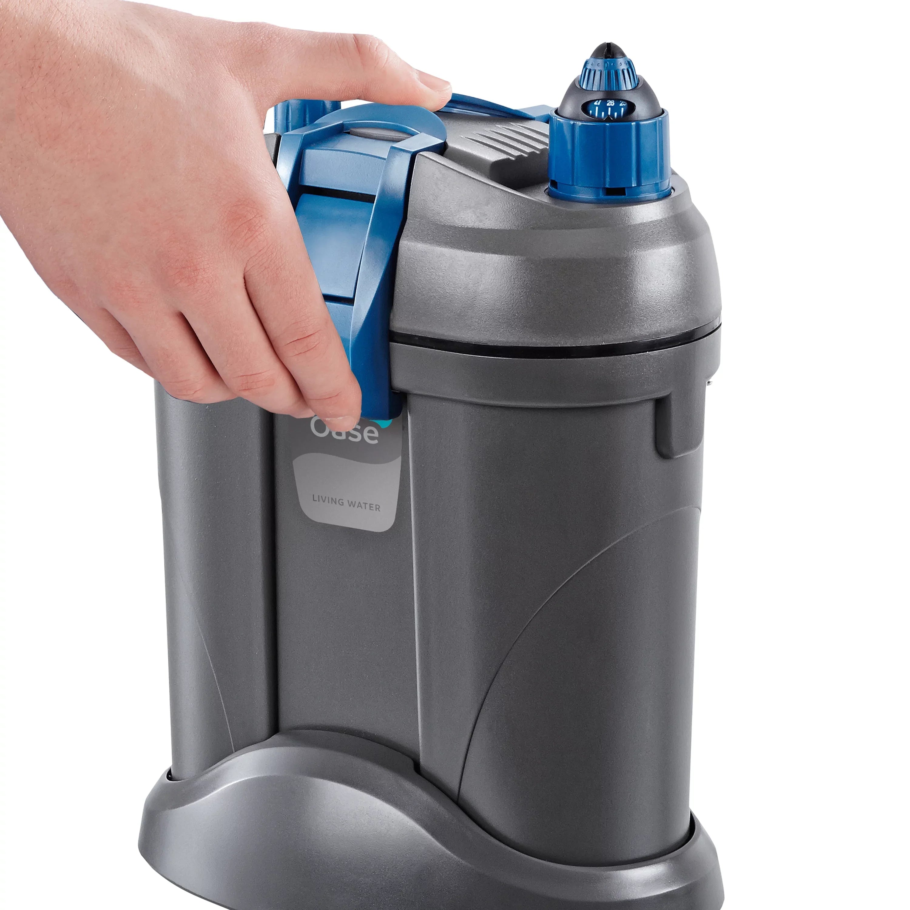 OASE FiltoSmart Thermo 100 - Grey Aquarium Exteral Filter With Integrated Heater