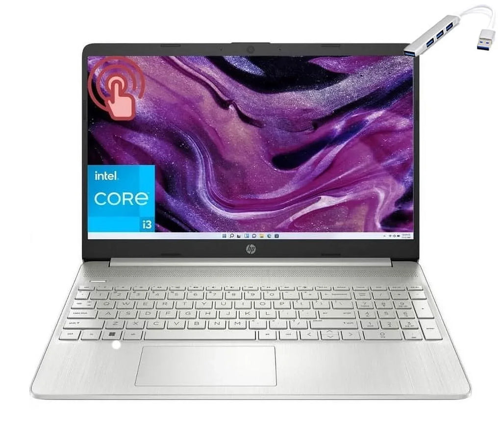 HP Business Laptop, 15.6" Touchscreen, Intel Core i3-1115G4, 32GB RAM, 1TB SSD, Intel UHD Graphics, Wi-Fi, Bluetooth, Win11 Home in S