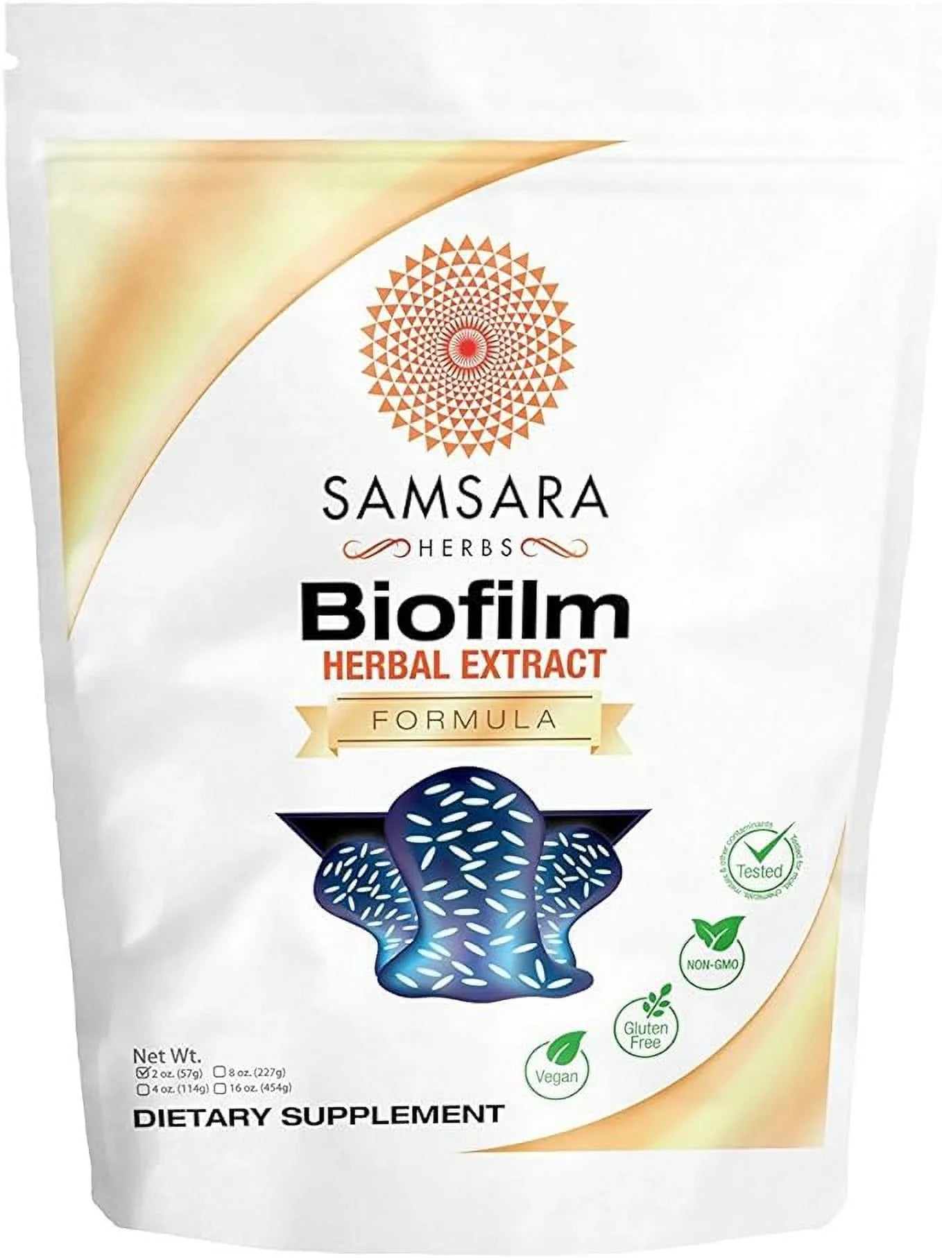 Samsara Herbs Biofilm Formula Herbal Powder (2oz/57g) 20:1 Concentrated Extract