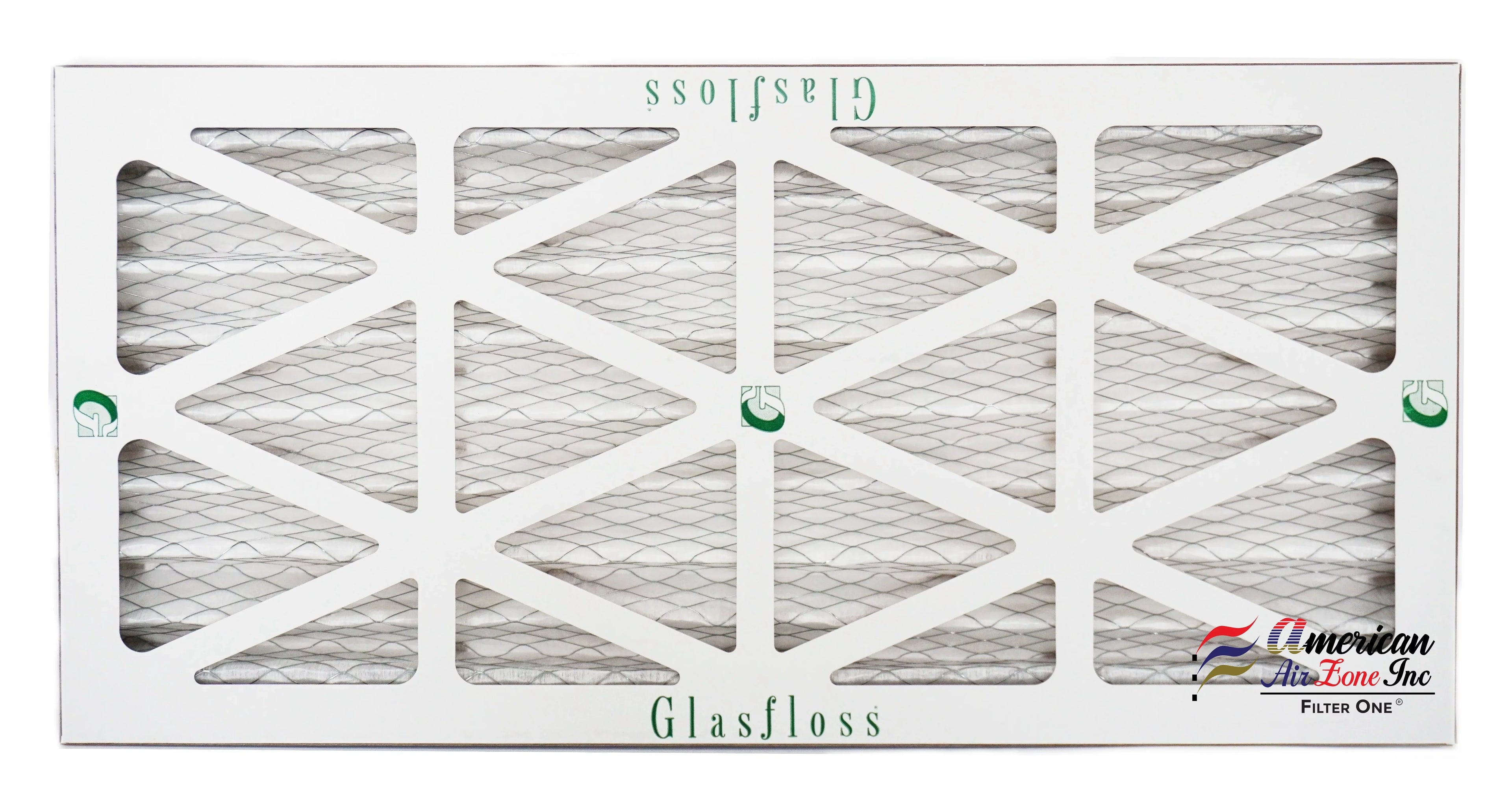 Glasfloss Air Filter 10x24x2 - 2" MERV 10 - (Pack of 4) - Pleated AC or HVAC Air Filter - Furnace Air Filter - Home or Office - Made In The USA.