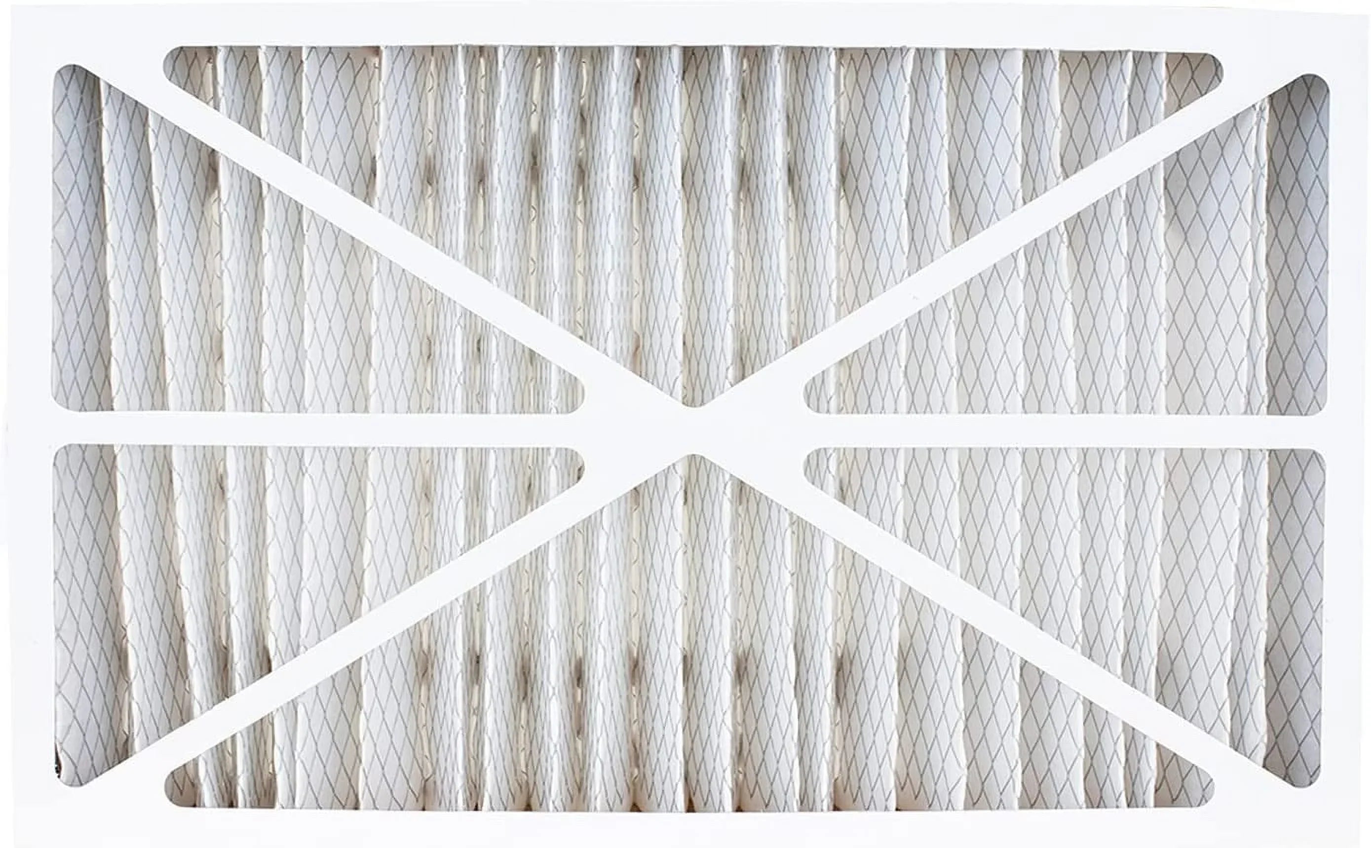 Filterbuy 20x25x5 MERV 8 Pleated HVAC AC Furnace Air Filters for Trion Air Bear, Generalaire, Skuttle, and Ultravation (4-Pack)