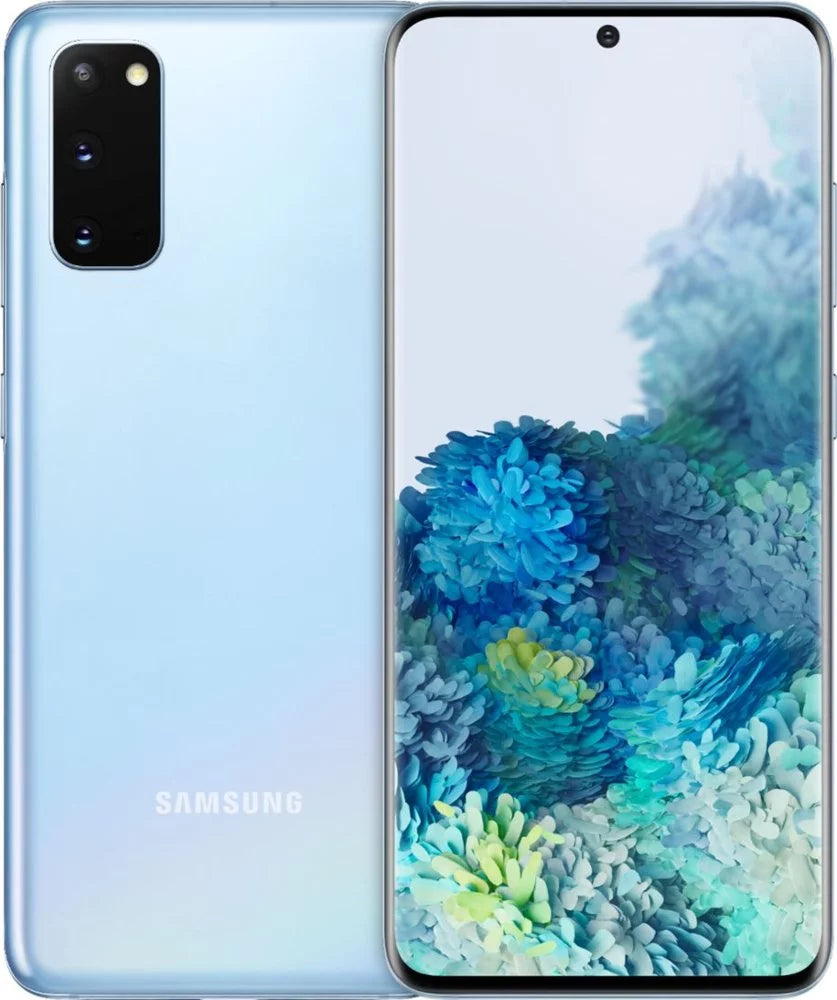 Restored Samsung Galaxy S20 5G G981U 128GB GSM/CDMA Unlocked Android Smartphone - Cloud Blue (Refurbished)