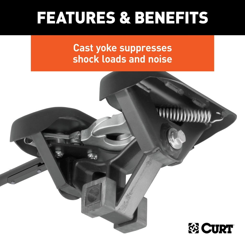 CURT 16120 A16 5th Wheel Hitch, 16,000 lbs