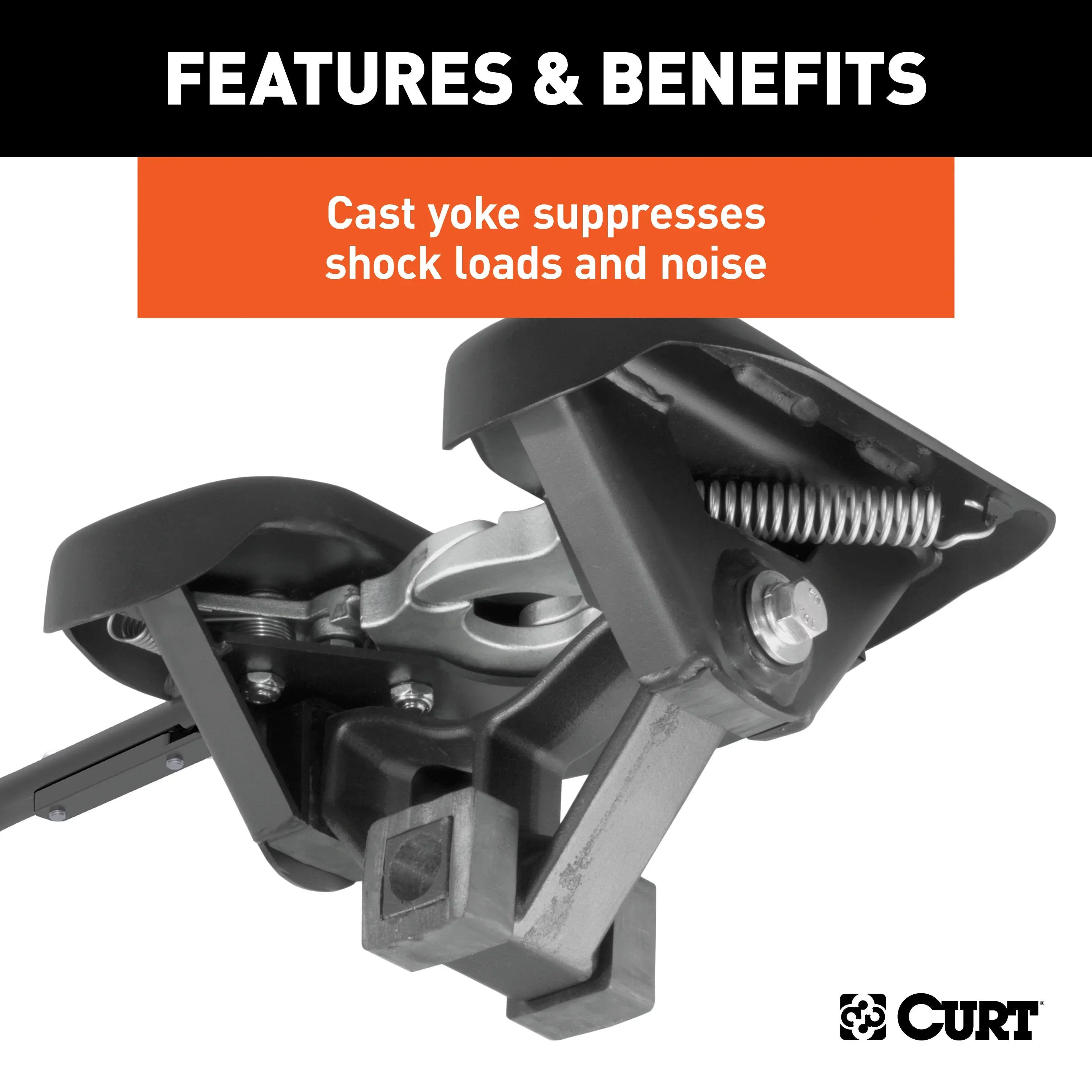 CURT 16120 A16 5th Wheel Hitch, 16,000 lbs