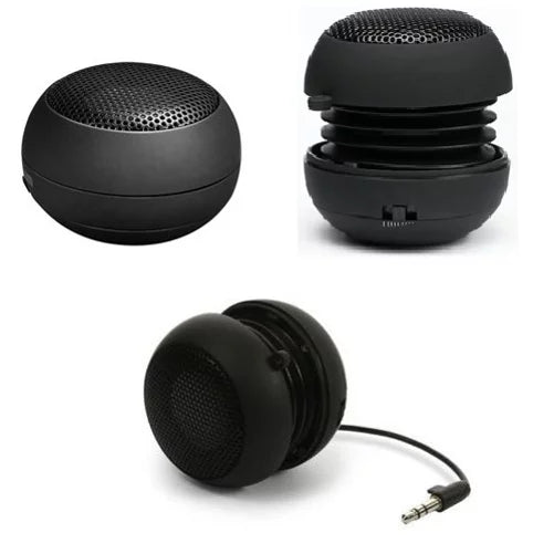 Portable Wired Speaker for Moto G Stylus (2022) Phone - Audio Multimedia Rechargeable Black Suitable With Motorola Moto G Stylus (2022)